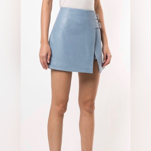 Alice McCall The Way Leather Skort - Picture 5 of 16